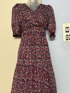 Pintrest Floral Long Dress