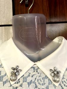 Korean Embellished Collar Layered Top✨🌷