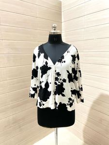 I.N.C imported Floral Print cardigan