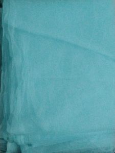 8 metar net fabric light blue colour