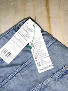 Light Wash Denim Shorts