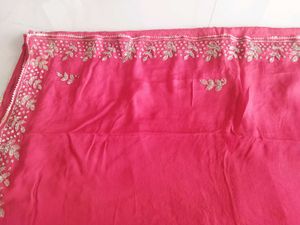 Havy Work 🔴 Sari With Blouse