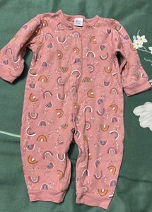 Cute Rainbow Baby Romper