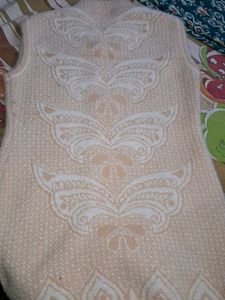 Embroidered Sleeveless Vest