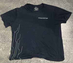 Vanaghotra Hippie Tees with U V Glow Black Print
