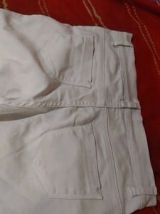 White Slim Fit Jeans