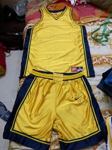 JUST DO IT &#34; NIKE &#34; SPORTS OUTFIT YELLOW COLOUR PU