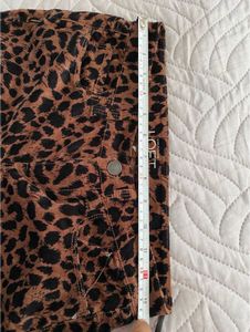 Y2K Animal Print Trousers