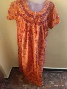 xxl Floral Print Nightgown