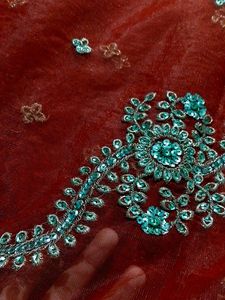Offer ₹179//Bridal Saree // Star Worked// Peticot