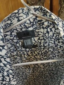 Floral Print Button-Down Top