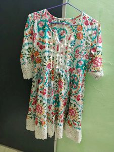 Floral Print Tunic