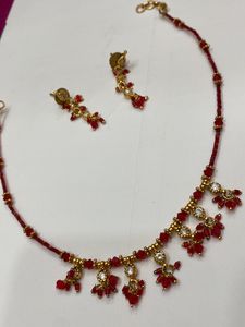 Necklace With Earrings