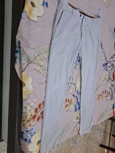 Checked Casual Pants