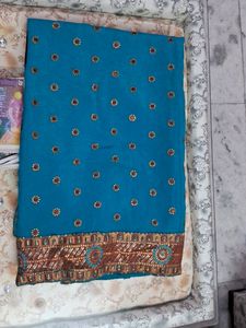 Beautiful Elegant Heavy Partywear Saree