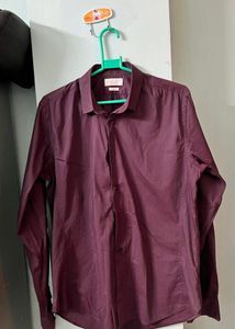 Maroon Casual Shirt