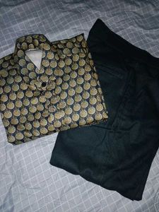 Patterned formal dress