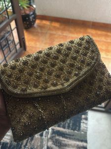 Elegant Beaded Clutch