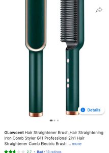 GLowcent Hair Straightener Brush G11