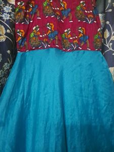 Unique Print &amp; Flowy Gown
