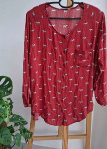 MANGO Button Down Shirt