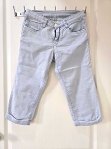 Light Sky Blue Capri - KRAUS Jeans