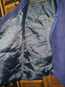 Men Waistcoat Royal Blue 🔵