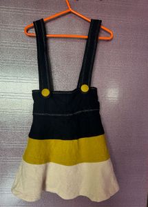 KOREAN PINAFORE DRESS