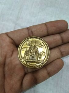 Collectible 1968 Token Walt Disney Medallion.