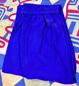 Blue Dupatta With Laggi