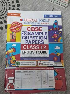 Oswal CBSE Sample Paper Class 12 2025