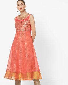 Peach Colour Kurta For Women