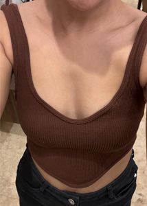 ZARA Seamless Corsetry Inspired Top