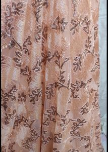 🆕 Peach Bridal Gown