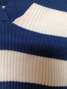 Striped Knit Sweater