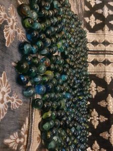 Green Agate Beads