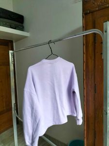 Stitch Crop Sweatshirt