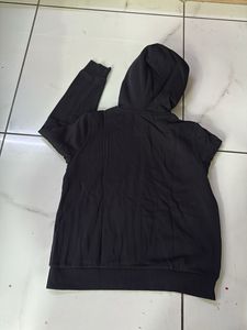 Black Zip-Up Hoodie