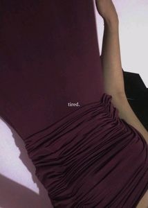 Purple Knee Length Dress 💜