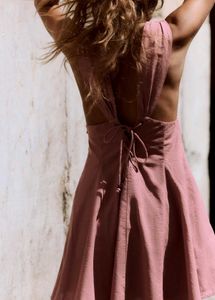 ZARA Dusty Rose Mini Dress