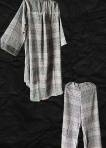 Patterned Two-Piece/ Coord Set