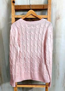 Light Pink Pullover Size-38-40