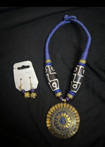 Blue Jewellery Set