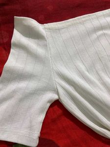 White Off-Shoulder Top