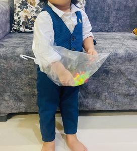 Boy's Festive Waistcoat Set