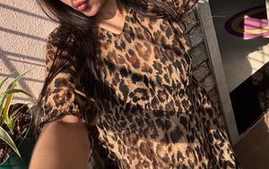 Leopard Print Top