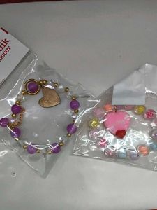 Cute Beaded Bracelets (Set of 2)