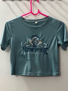 Blue New York Graphic Tee
