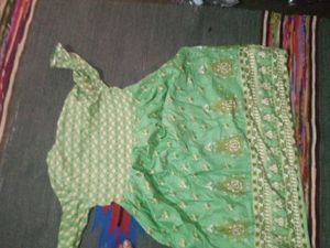 Elegant Green Floral Print Kurta