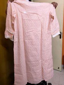 Light Pink Straight Kruti